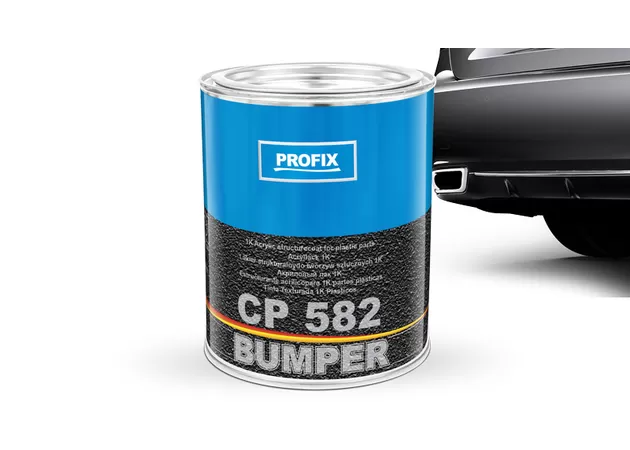 Структурная краска CP 582 Bumper Black 1К 1 л цена