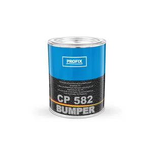 Структурная краска CP 582 Bumper Black 1К 1 л