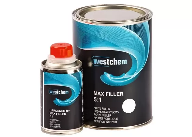 Акриловый грунт-наполнитель Westchem Max Filler 5:1 HS белый 0.8 л (с отвердителем 0.16 л) заказать