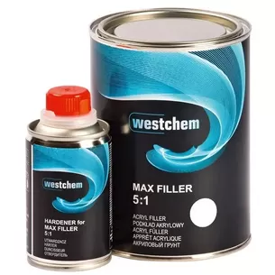 Акриловый грунт-наполнитель Westchem Max Filler 5:1 HS белый 0.8 л (с отвердителем 0.16 л)