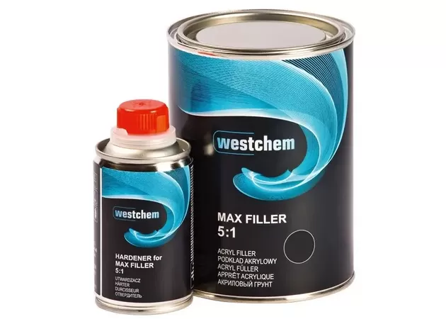 Акриловый грунт-наполнитель Westchem Max Filler 5:1 HS черный 0.8 л (с отвердителем 0.16 л) заказать
