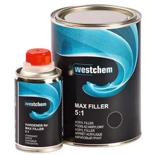 Акриловый грунт-наполнитель Westchem Max Filler 5:1 HS черный 0.8 л (с отвердителем 0.16 л)