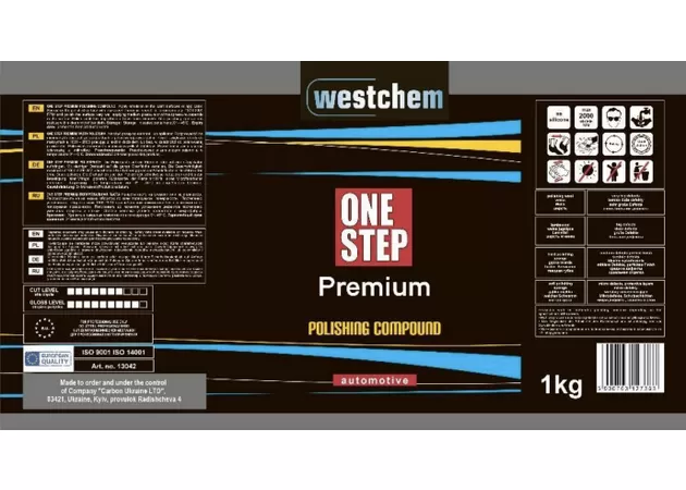 Одношаговая полировальная паста Westchem One Step Premium 1 кг заказать