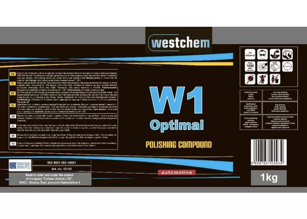 Высокоабразивная полировальная паста Westchem W1 Optimal (начальный этап) 1 кг заказать