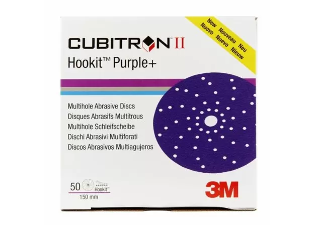51428 Абразивный диск 3M™ Cubitron™ II Hookit™ 737U, Р400+, d=150 мм 