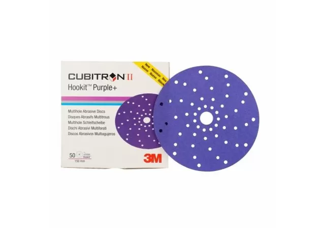 51422 Абразивный диск 3M™ Cubitron™ II Hookit™ 737U, Р180+, d=150 мм 