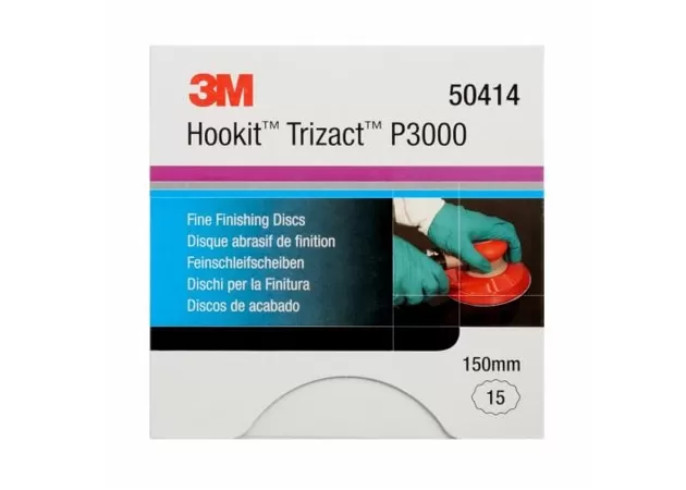 50414 Сверхтонкий абразивный диск 3M™ Trizact™ Р3000, d=150 мм цена