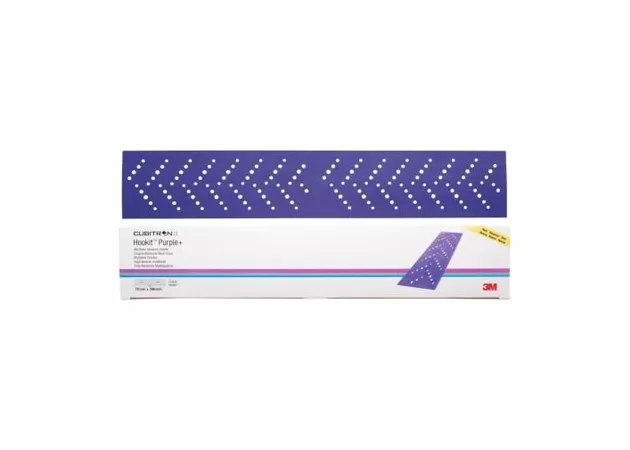 51412 Листы для средних и длинных шлифов HOOKIT Сubitron II,737U, P120 