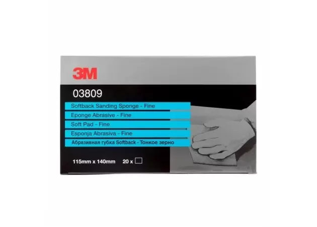 03809 Абразивная губка 3M™ Fine, тонкая P280 