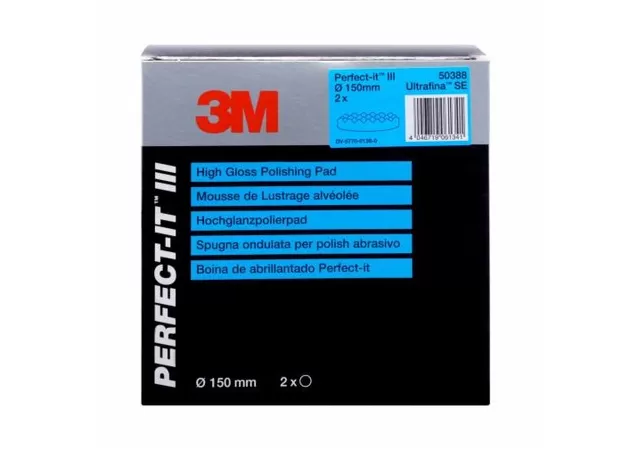 50388 Синий полировальный круг 3M™ Perfect-It™ для пасты 3М™ Ultrafine, d=150 мм 