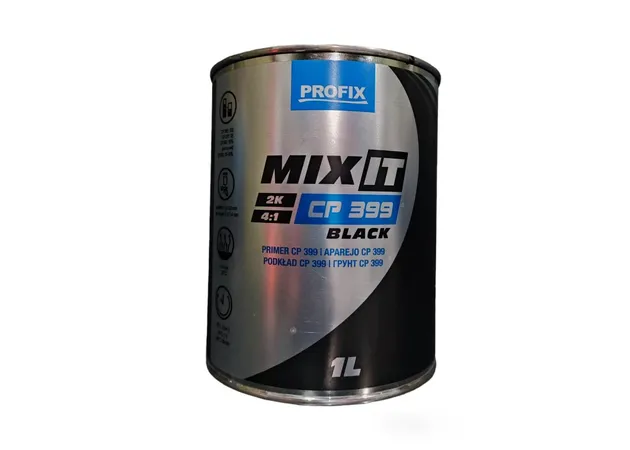 Грунт CP 399 MixIT 2K HS 4:1, комплект с отвердителем Черный 1 л + 0,25 л цена