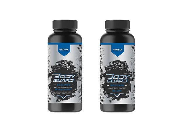 Защитное структурное покрытие Body Cuard Bedliner Прозрачное 0,711 л+Затвердитель Body Cuard Bedliner 0,24л заказать