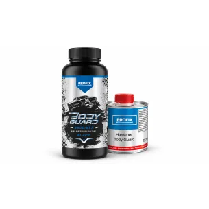 Захисне структурне покриття Body Guard Bedliner  Чорне 0,711 л + Затвердник Body Guard Hardener 0,24л
