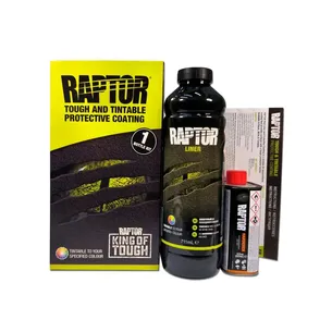 Защитное покрытие повышенной прочности U-POL Raptor КОЛЕРУЕМЫЙ, комплект 0,95л