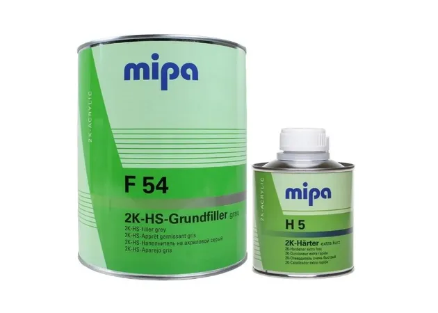 Акриловый грунт 2K HS MIPA F54 серый (1л) + отвердитель H5 (0.25л) заказать
