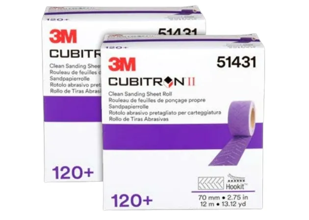 51431 Абразивные листы в рулоне 3M™ Cubitron™ II Hookit™ Sanding Sheet Roll 737U, 70мм*12м, 120+ цена
