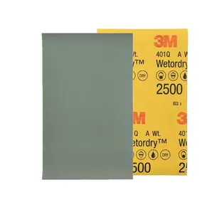 02045 PN Сверхтонкая абразивная бумага 3M™ 401Q. P2500 138мм х 230мм