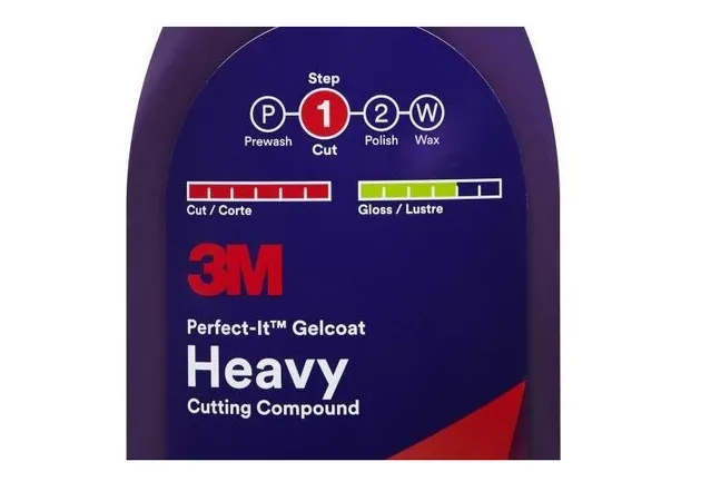 36102E Высокоэффективная абразивная паста 3M™ Heavy Cutting Compound, 946 мл цена