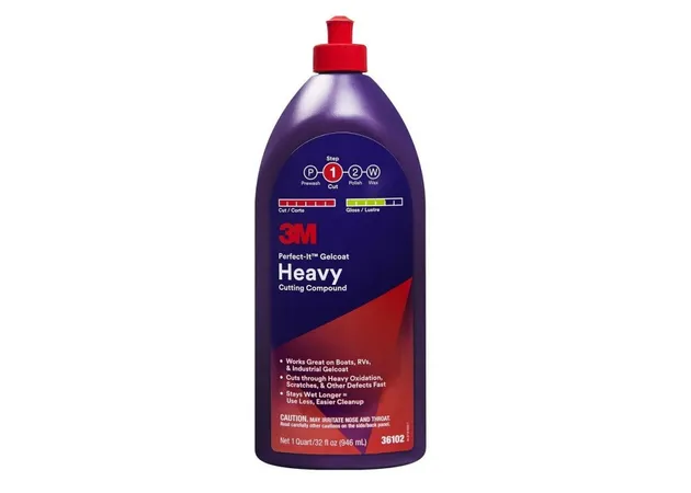 36102E Высокоэффективная абразивная паста 3M™ Heavy Cutting Compound, 946 мл заказать