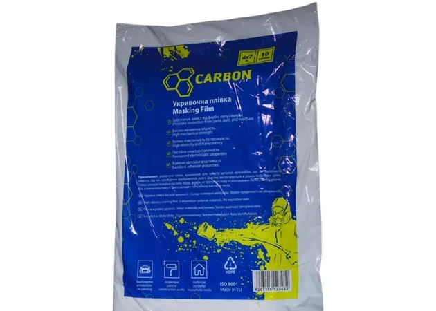 Укривочная пленка CARBON HDPE  Fslm, 10 мікрон  4мx7м заказать