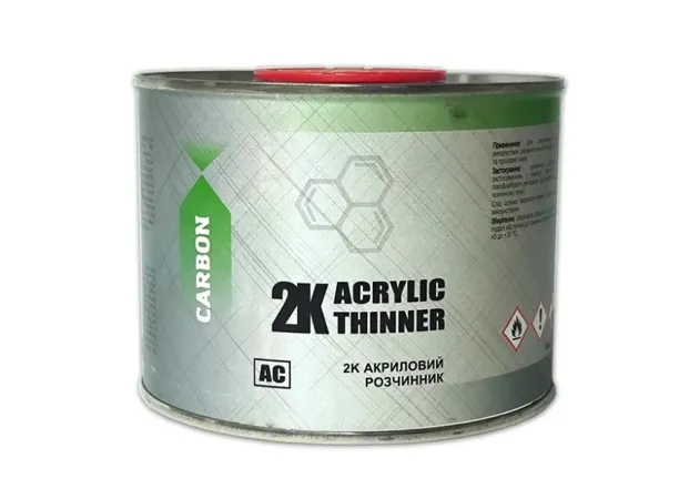 Растворитель акриловый CARBON 2К 0,5 л ж/б заказать