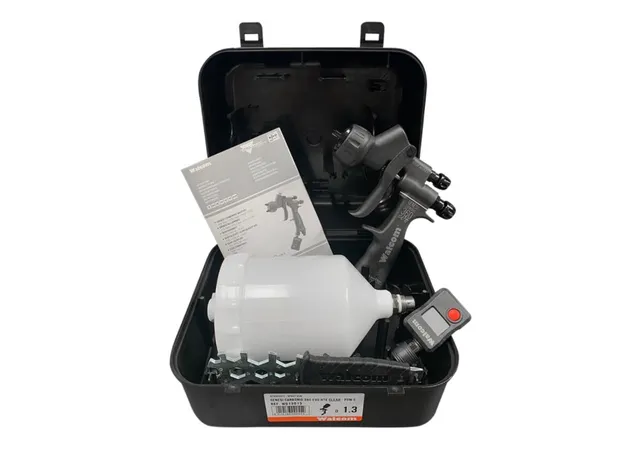 Краскопульт Walcom Genesi Carbonio EVO HALO Clear дюза 1.2 мм 