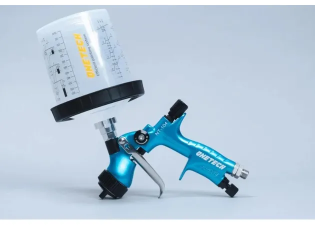 Краскопульт ONETECH NT-104 MP, дюза 1.8 мм, без бачка 