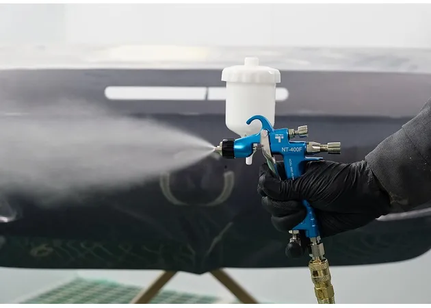 Мініфарбопульт ONETECH NT-400F HVLP, дюза 1.2 мм 