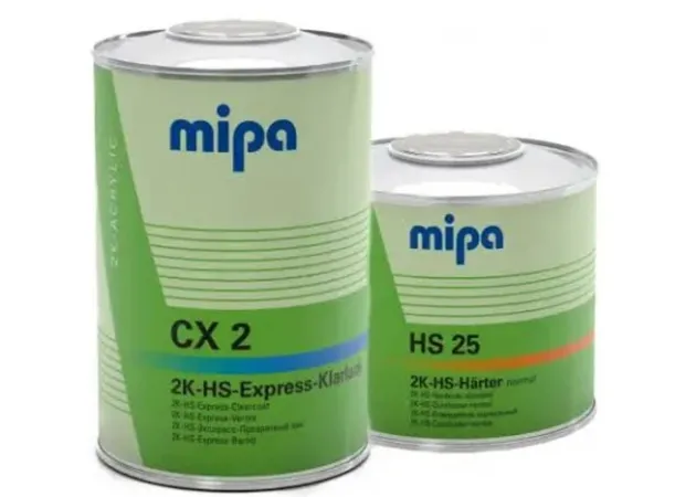Лак акриловый Mipa 2K HS Експрес СХ 2 1л + отв HS25 0,5л заказать
