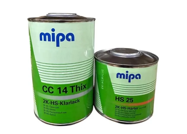 Лак акриловый HS MIPA CC14 1л + отв. HS25 0,5л заказать